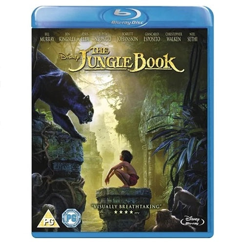 Blu-Ray - Disney The Jungle Book (2016) (PG) Preowned