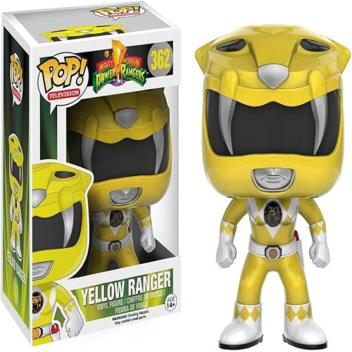 Funko Pop! - Mighty Morphin Power Rangers [362] Yellow Ranger (3+) Preowned
