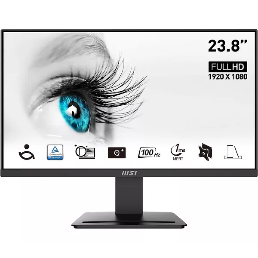 MSI Pro MP2412 24" FHD 100Hz LED Monitor Grade B Preowned Collection Only