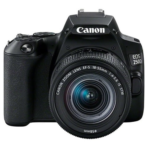Canon EOS 250D 24.1M DSLR Camera & 18-55mm III Grade B Preowned