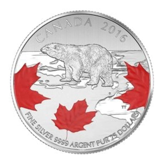 Canadian "25 Dollars" True North Coin Preowned