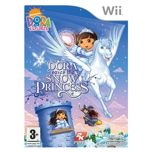 Wii - Dora Saves The Snow Princess (3+) Preowned
