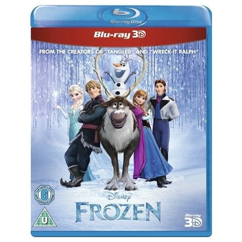 Blu-Ray - Frozen 3D (U) Preowned