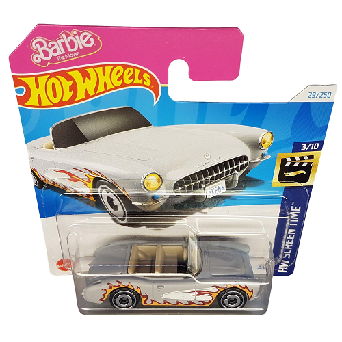 Hot Wheels - HW Screen Time 29/250 [2024] 1956 Corvette (3+) Preowned
