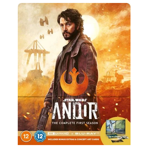4K - Star Wars: Andor - Season 1 (12) 4K UHD+BR Limited Ed. Steelbook Preowned