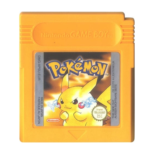 Game Boy - Pokemon: Yellow Version: Special Pikachu Edition Unboxed Preowned