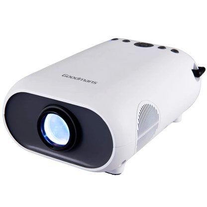 Goodmans HD LED Projector With Projector Screen Grade B Preowned