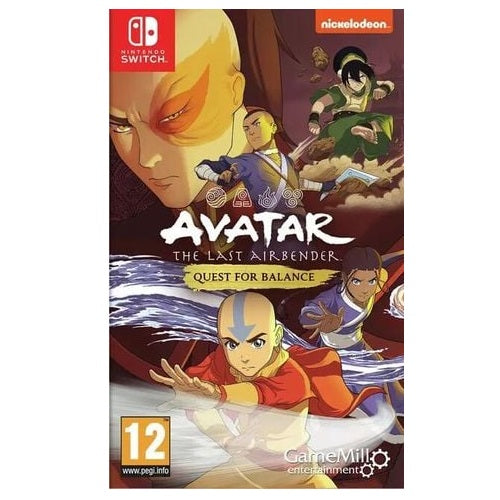 Switch - Avatar: The Last Airbender Quest For Balance (12) Preowned