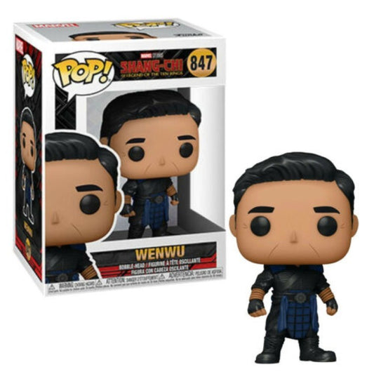 Funko Pop! - Marvel Shang-Chi And The Legend Of The Ten Rings [847] Wenwu (3+) Preowned