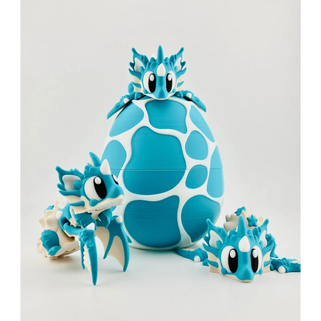 Jiggly Bitz - Dragon Eggs SeaShell (3+) Sealed