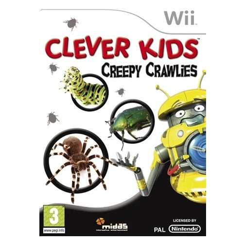 Wii - Clever Kids Creepy Crawlies (3) Preowned