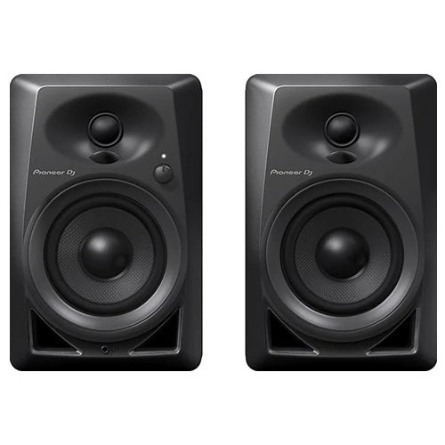 Pioneer DJ DM-40 4" Active Wired Desktop Monitor Pair Black Grade B Preowned Collection Only