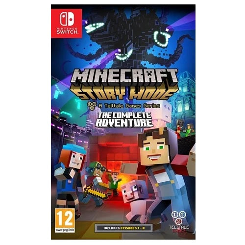 Switch - Minecraft Story Mode The Complete Adventure (12) Preowned