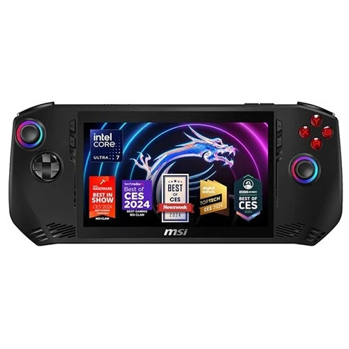 MSI Claw-A1M Intel Core Ultra 7 155H 16GB Ram 1TB SSD 7" Windows 11 Grade B Preowned