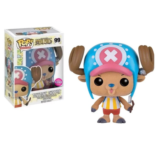 Funko Pop! - One Piece [99] Tony Tony Chopper Flocked (3+) Preowned