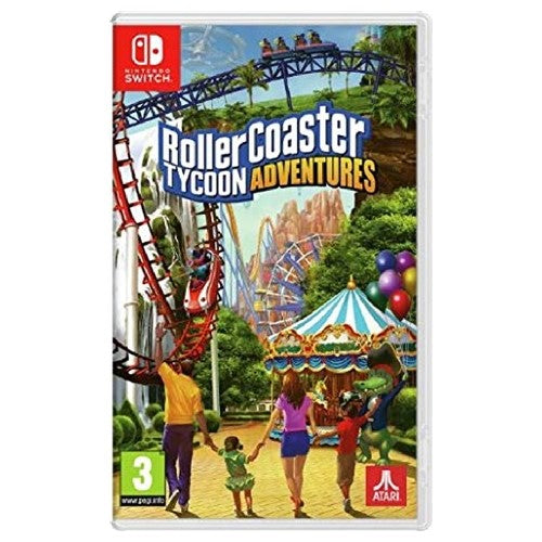 Switch - Roller Coaster Tycoon Adventures (3) Preowned