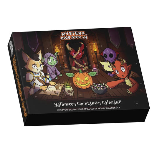 Mystery Dice Goblin - 2026 Halloween Countdown Calendar (3+)