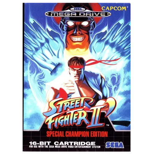 Mega Drive - Street Fighter II Special Champion Edition Without Manual Boxed Preowned