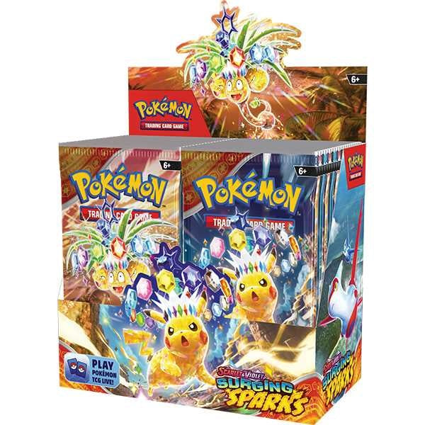 Pokémon TCG: Scarlet & Violet 8 - Surging Sparks Single Booster Pack  - Design May Vary