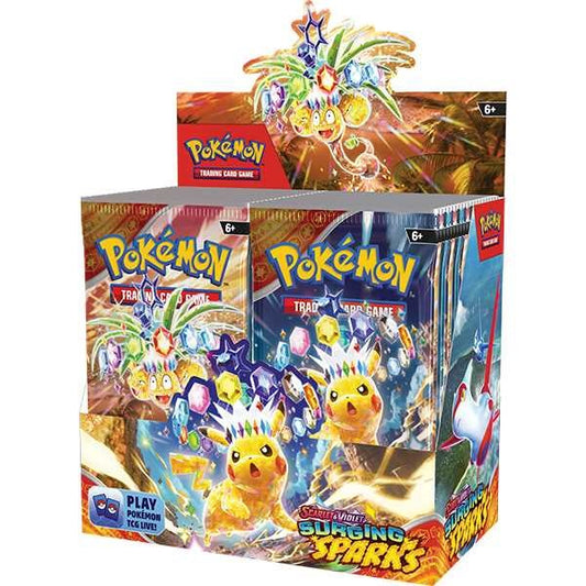 Pokémon TCG: Scarlet & Violet 8 - Surging Sparks Single Booster Pack  - Design May Vary