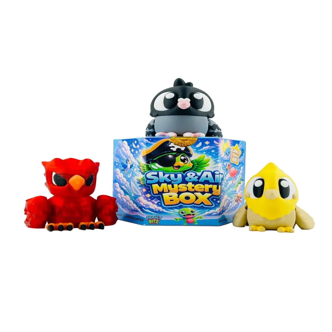 Jiggly Bitz - Sky & Air Mystery Box (3+) Sealed