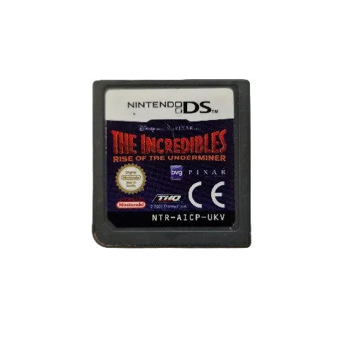 DS - The Incredibles Rise Of The Underminer (7+) Unboxed Preowned