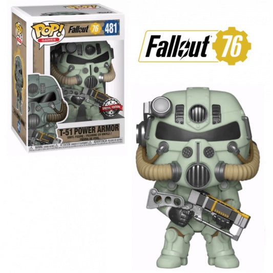 Funko Pop! - Fallout 76 [481] T-51 Power Armor Special Edition (3+) Preowned