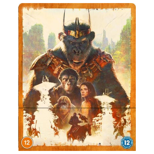4K Blu-Ray - Kingdom of the Planet of the Apes (12) 2024 4K UHD+BR Limited Ed Preowned