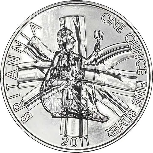 2011 1oz Silver Britannia Silver Coin