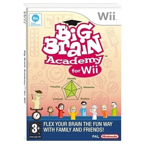 Wii - Big Brain Academy: Wii Degree (3+) Preowned