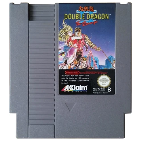 Nes - Double Dragon II: The Revenge Unboxed Preowned