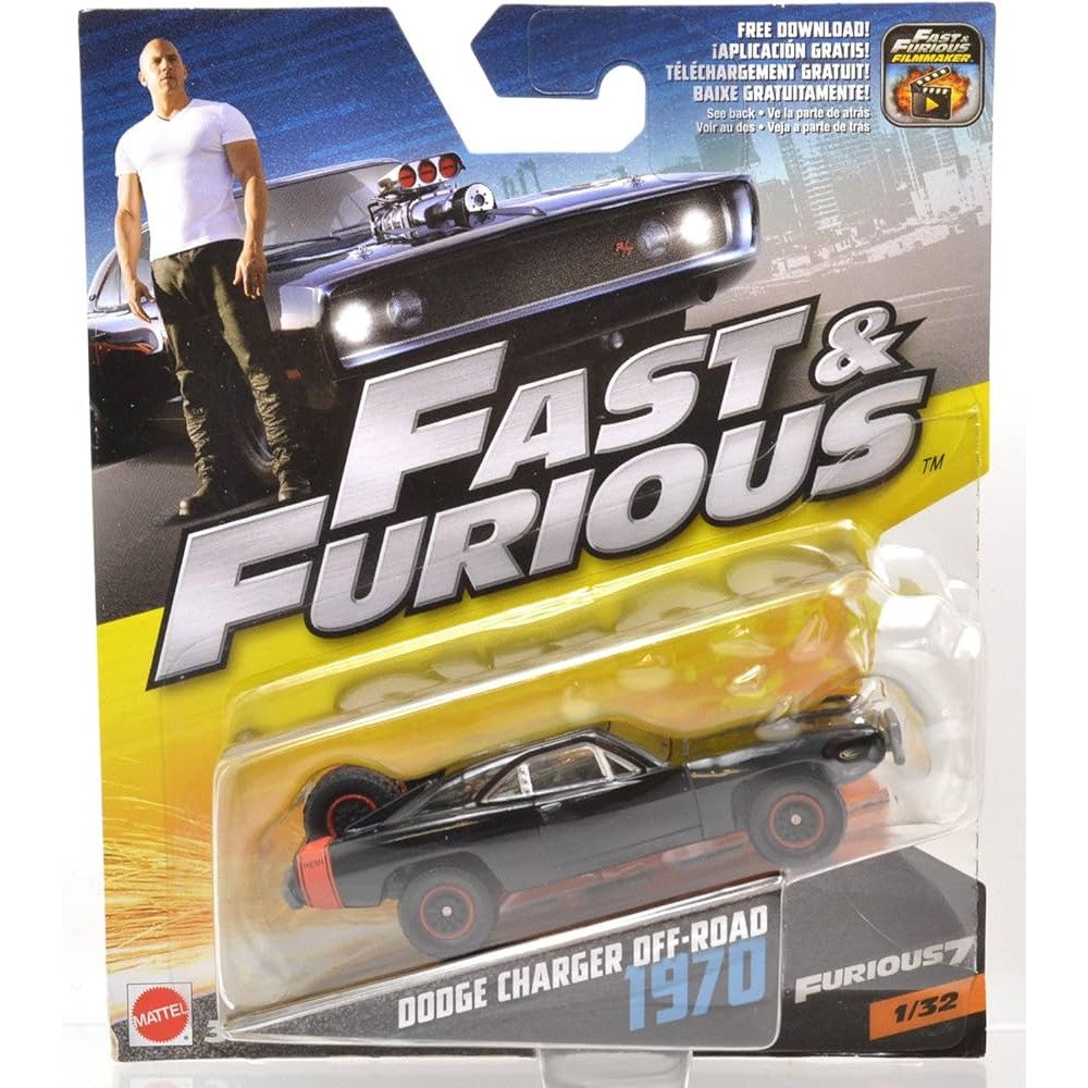Mattel - Fast & Furious Dodge Charger Off-Road 1970 (3+) Preowned