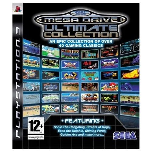 PS3 - Sega Mega Drive Ultimate Collection (12) Preowned