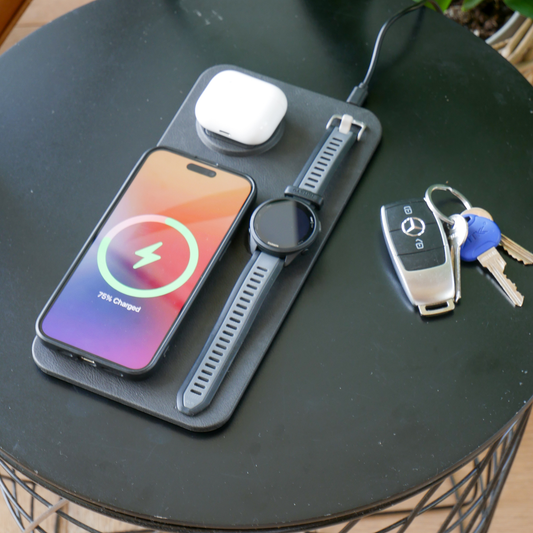 Steepletone Wireless Charging 3 In 1 Pad