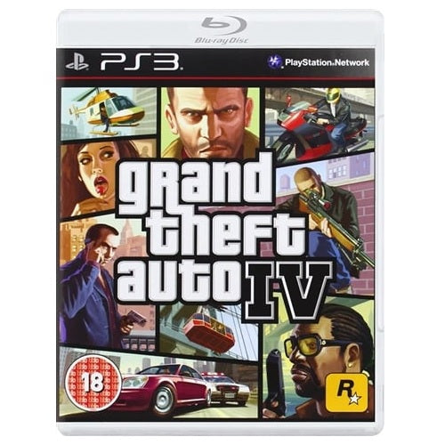 PS3  - Grand Theft Auto IV (18) Preowned