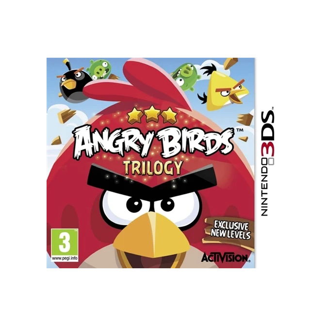 3DS - Angry Birds: Trilogy (3) Preowned