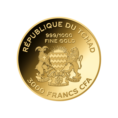 Coca Cola Polar Bear Coin Card 999/1000 1/1000oz - Gold Gift