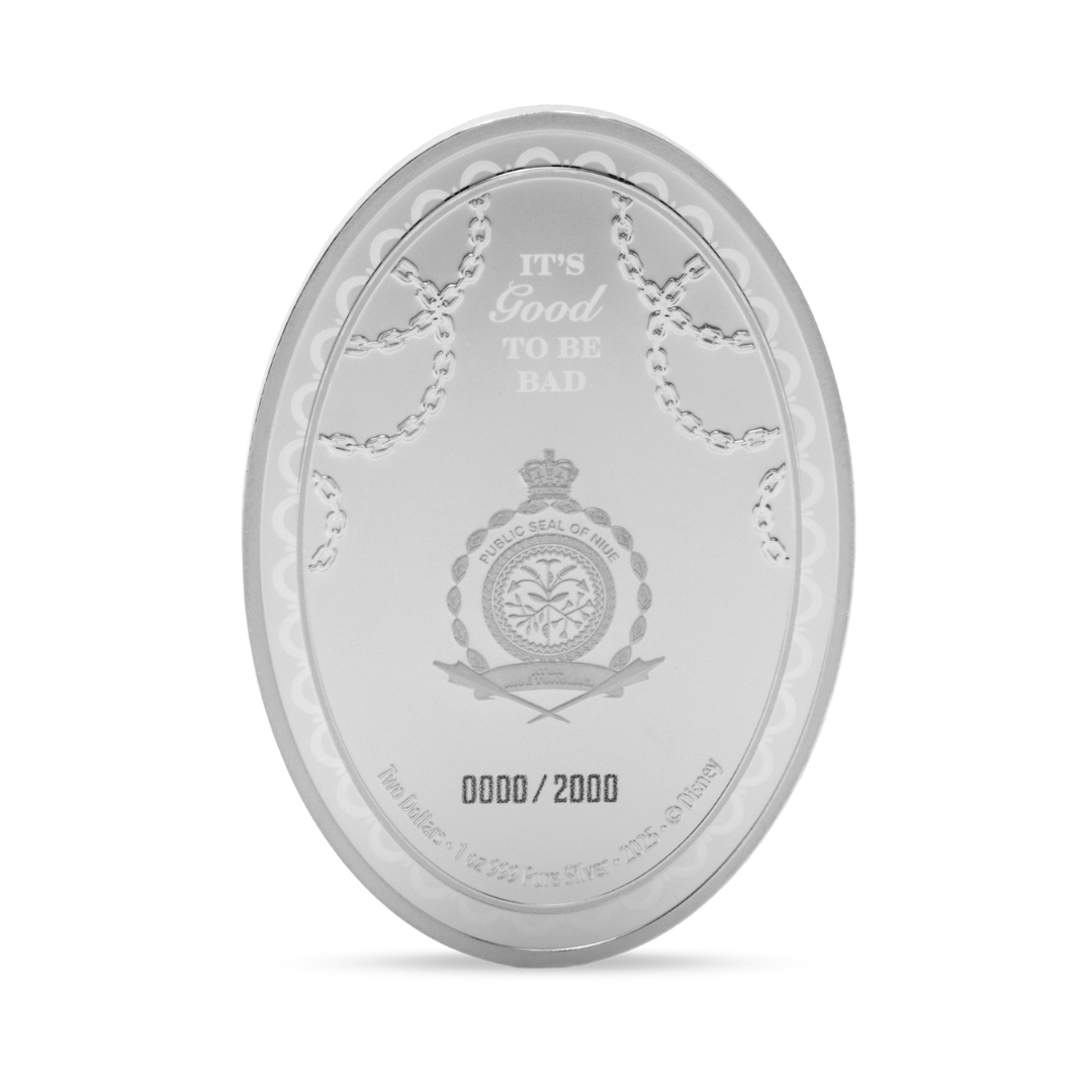 Disney - Villain's Series - Cruella De Vil: 4 - 1oz Silver Coin