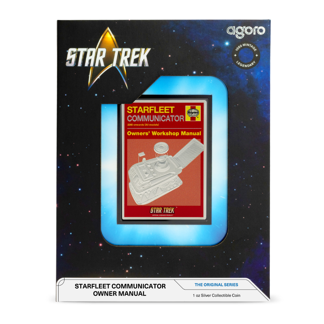 Star Trek - Starfleet Communicator Owner Manual: 4 - 1oz Silver Coin