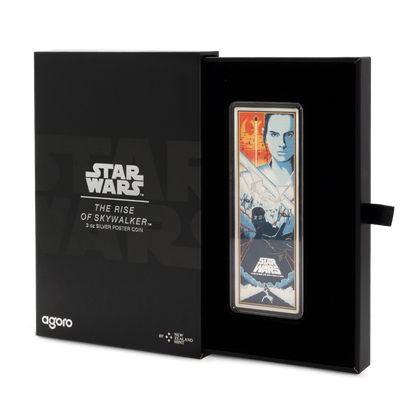 Star Wars - Skywalker Saga - The Rise of Skywalker Poster: 2 - 3oz Silver Coin
