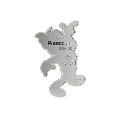 Disney Pinocchio - Collectible Set 3/4 oz Silver Coin + 5 g Silver Foil Set