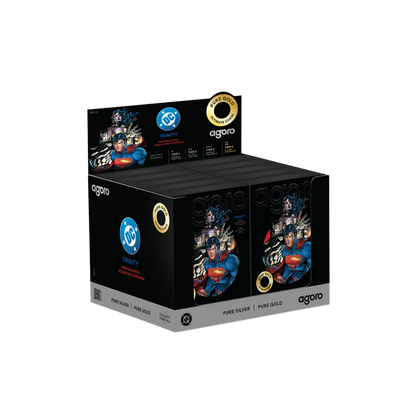 Trinity Blind Box - Batman, Superman, Wonder Woman - 5g Silver Foil With Gold Chase