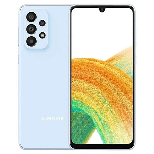Samsung Galaxy A33 5G 128GB Dual Sim Unlocked Awesome Blue Grade B Preowned