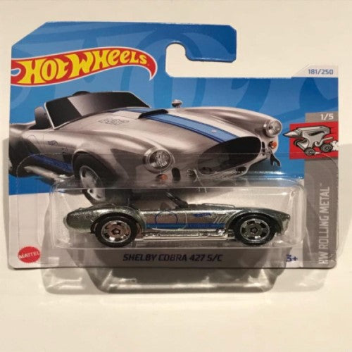 Hot Wheels - Shelby Cobra 427 S/C 181/250 Rolling Metal Preowned