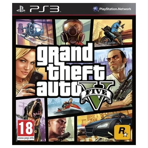 PS3 - Grand Theft Auto V (18) Preowned