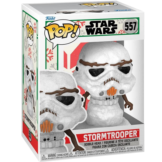 Funko Pop - Star Wars [557] Snow Stormtrooper (3+) Preowned