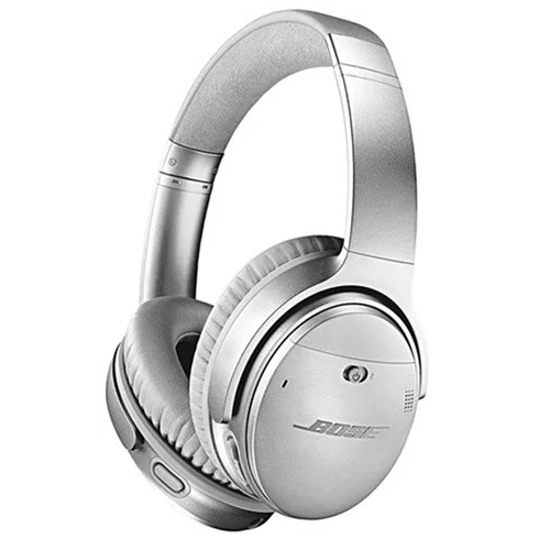 Bose QC35 Quiet Comfort 35 Wireless Headphones Silver Grade B Preowned