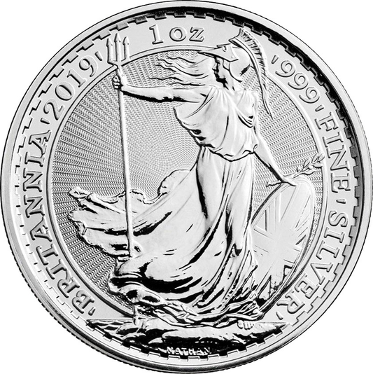 Best Value 2017 Silver Britannia - Elizabeth II 5th Portrait 1oz Fine Silver Preowned