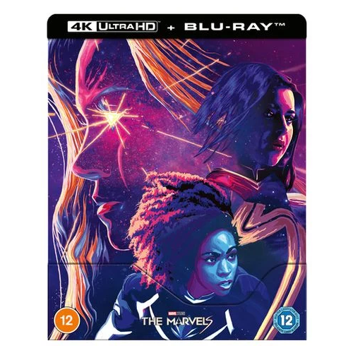 4K Blu-Ray - The Marvels (12) 2023 4K UHD+BR - Limited Ed. Steelbook Preowned