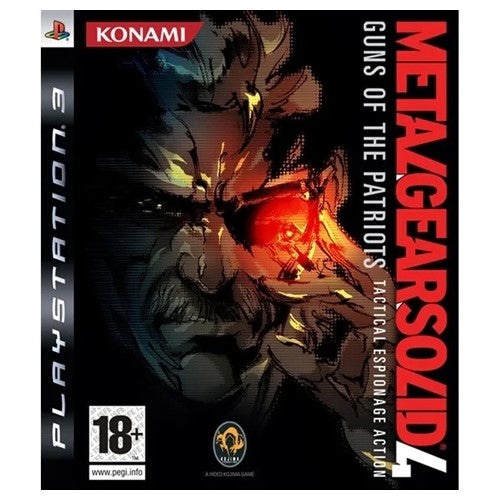 PS3 - Metal Gear Solid 4 Guns Of The Patriots (15) Preowned